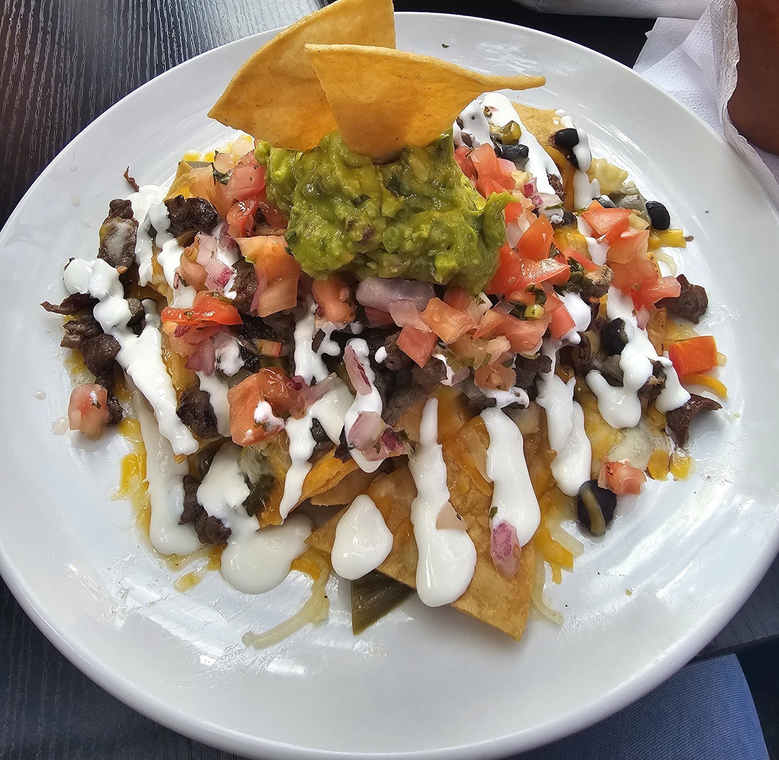 Steak nachos