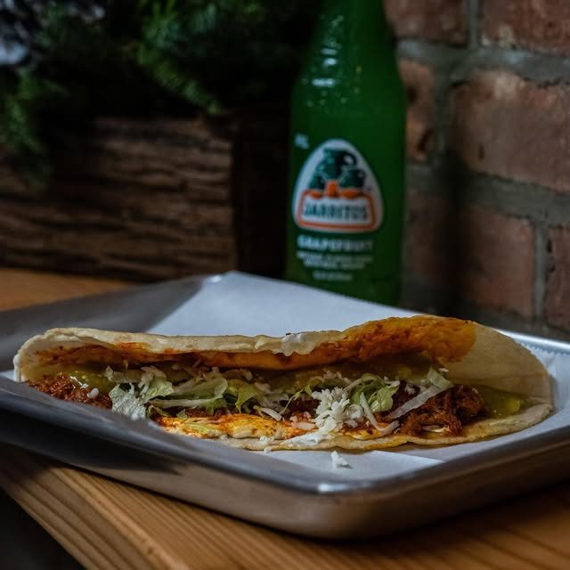 Quesadilla with Jarritos